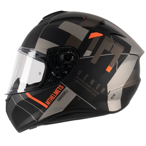 MT Helmets Targo Veneris Matt Grey XS